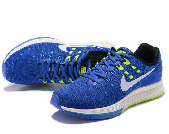 Mens Nike Zoom Structure 19 Blue White Green 40-44 Sale